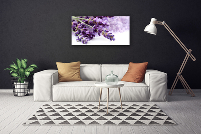 Tablou pe panza canvas Flori Floral violet