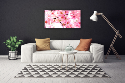 Tablou pe panza canvas Flori roz Floral