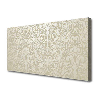 Tablou pe panza canvas Abstract Art White