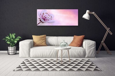 Tablou pe panza canvas Florale flori roz