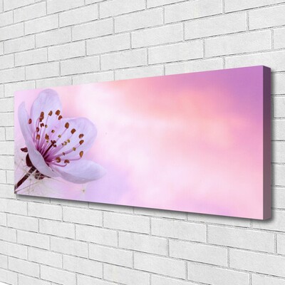 Tablou pe panza canvas Florale flori roz