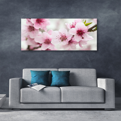 Tablou pe panza canvas Flori roz Floral