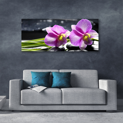 Tablou pe panza canvas Flori roz Floral