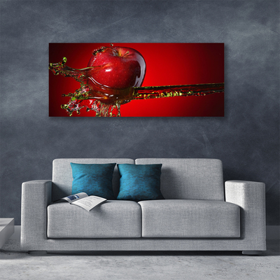 Tablou pe panza canvas Apple a apei Bucătărie Roșu