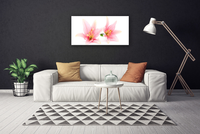 Tablou pe panza canvas Flori roz Floral