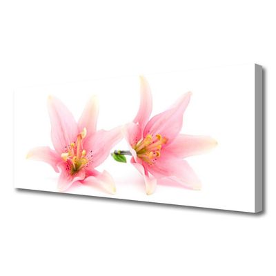 Tablou pe panza canvas Flori roz Floral