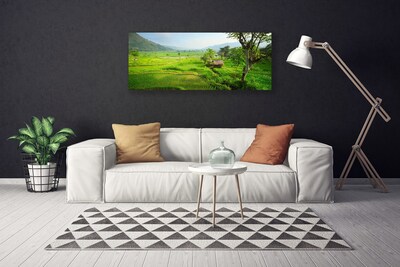 Tablou pe panza canvas Meadow Natura verde