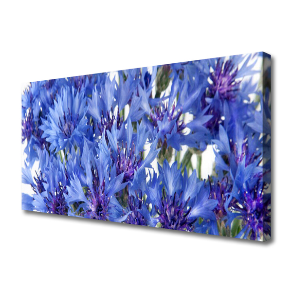 Tablou pe panza canvas Flori Floral violet