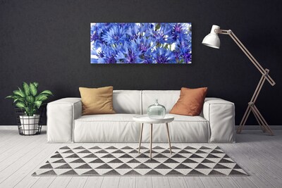 Tablou pe panza canvas Flori Floral violet