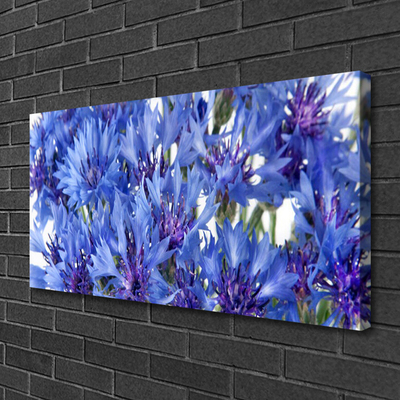 Tablou pe panza canvas Flori Floral violet