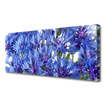 Tablou pe panza canvas Flori Floral violet