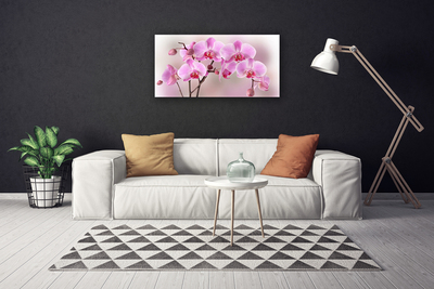 Tablou pe panza canvas Flori roz Floral