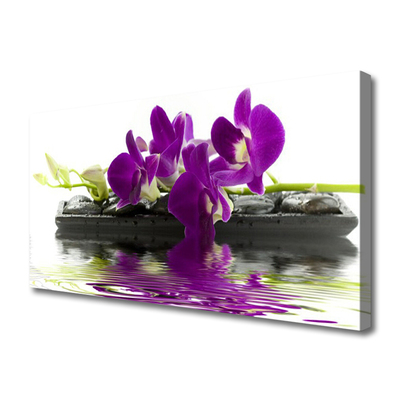 Tablou pe panza canvas Flori roz Floral