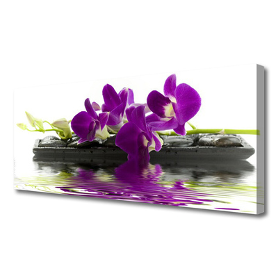 Tablou pe panza canvas Flori roz Floral