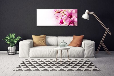 Tablou pe panza canvas Flori roz Floral