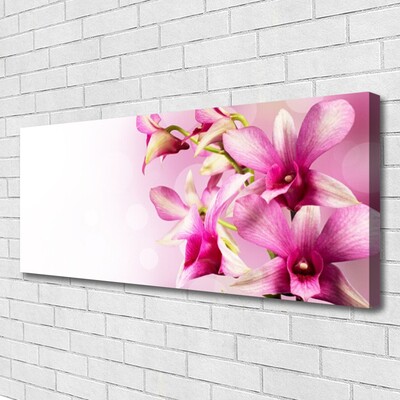 Tablou pe panza canvas Flori roz Floral