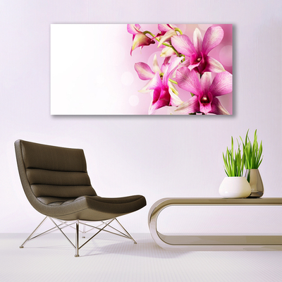 Tablou pe panza canvas Flori roz Floral