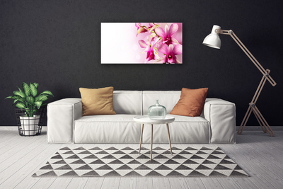 Tablou pe panza canvas Flori roz Floral