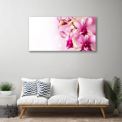 Tablou pe panza canvas Flori roz Floral