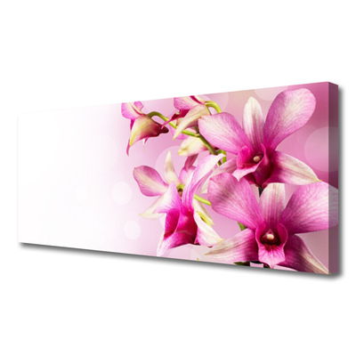 Tablou pe panza canvas Flori roz Floral