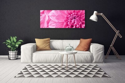 Tablou pe panza canvas Flori roz Floral