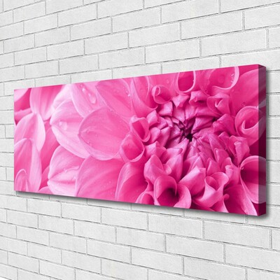 Tablou pe panza canvas Flori roz Floral