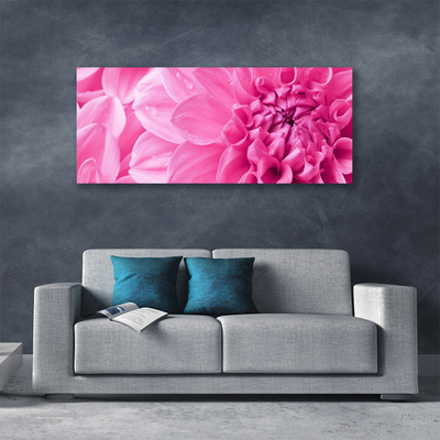 Tablou pe panza canvas Flori roz Floral