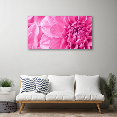 Tablou pe panza canvas Flori roz Floral