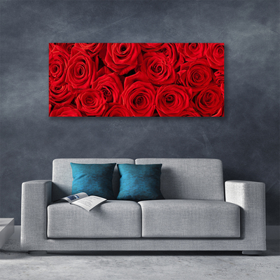 Tablou pe panza canvas Trandafiri Floral Red