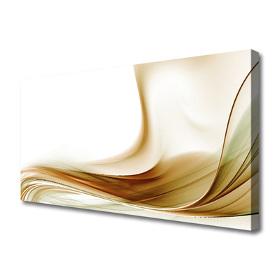 Tablou pe panza canvas Abstract Art Verde Gri Alb