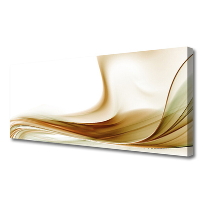 Tablou pe panza canvas Abstract Art Verde Gri Alb