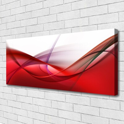 Tablou pe panza canvas Abstract Art Portocaliu Roz Alb