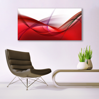 Tablou pe panza canvas Abstract Art Portocaliu Roz Alb