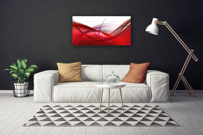 Tablou pe panza canvas Abstract Art Portocaliu Roz Alb