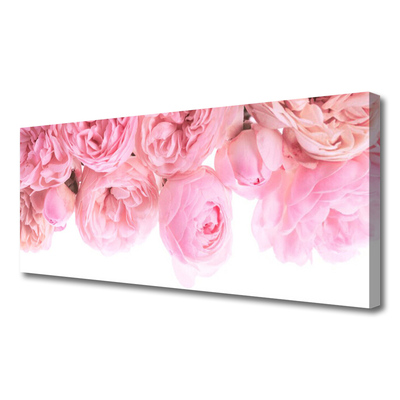 Tablou pe panza canvas Trandafiri roz Floral