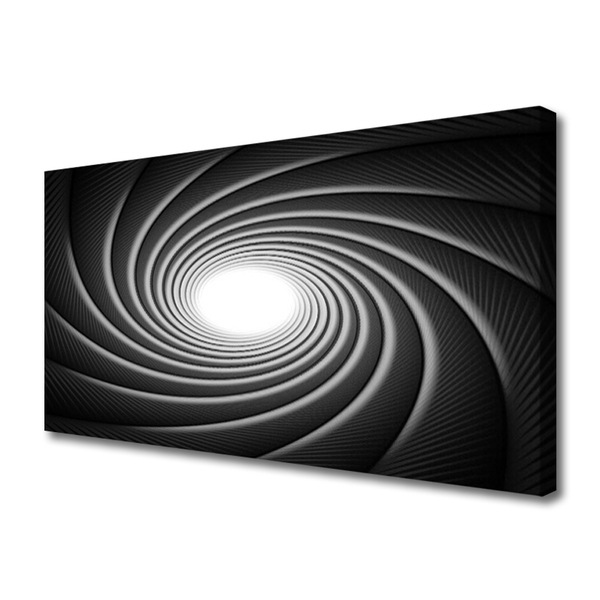 Tablou pe panza canvas Abstract Art Gri Alb Negru