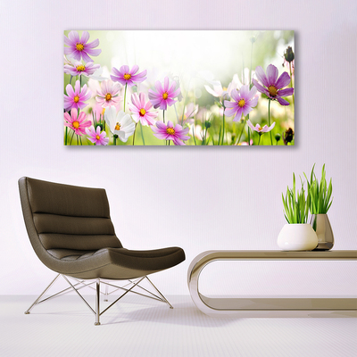 Tablou pe panza canvas Flori roz Floral