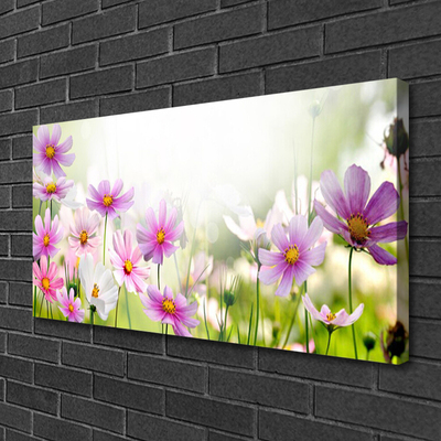 Tablou pe panza canvas Flori roz Floral