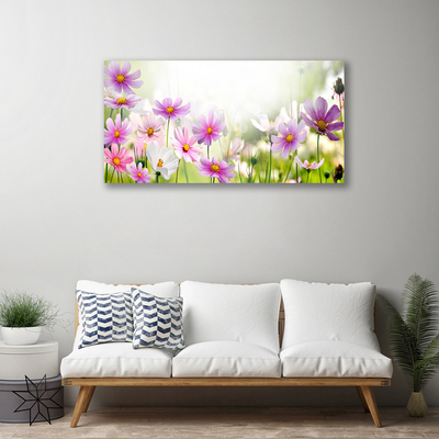 Tablou pe panza canvas Flori roz Floral