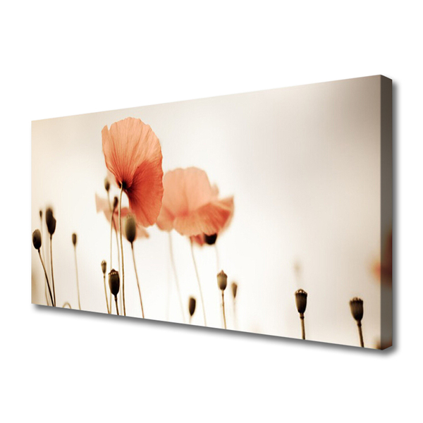 Tablou pe panza canvas Maci Floral Red