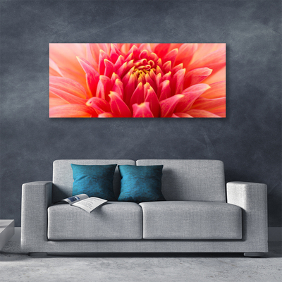 Tablou pe panza canvas Florale flori Orange