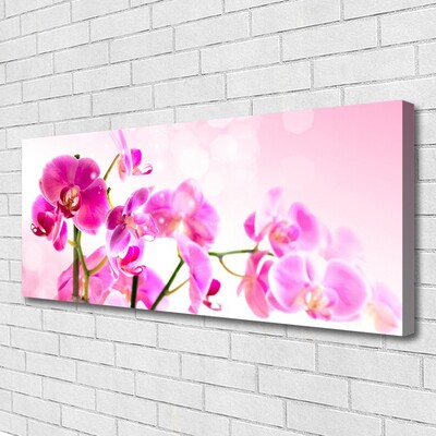 Tablou pe panza canvas Flori roz Floral