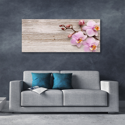 Tablou pe panza canvas Flori roz Floral