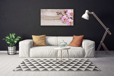 Tablou pe panza canvas Flori roz Floral