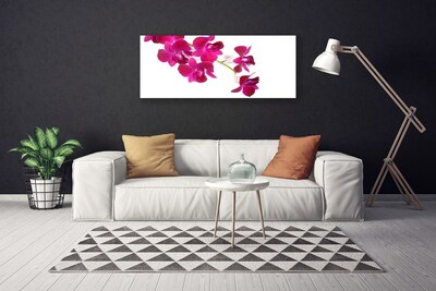 Tablou pe panza canvas Flori Floral Roșu