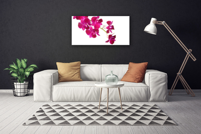 Tablou pe panza canvas Flori Floral Roșu