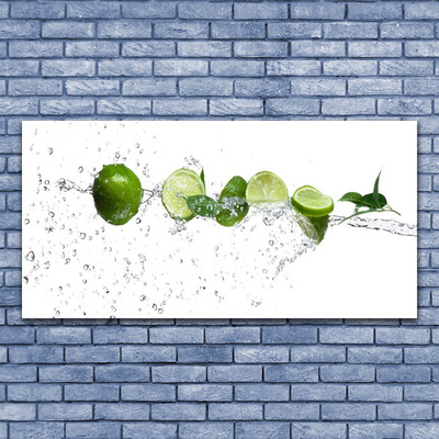Tablou pe panza canvas Apa Lime Bucătărie Verde