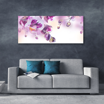 Tablou pe panza canvas Flori roz Floral