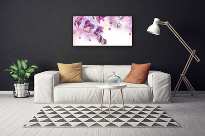 Tablou pe panza canvas Flori roz Floral