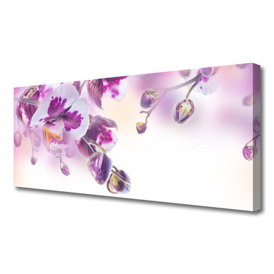 Tablou pe panza canvas Flori roz Floral